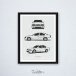 BMW M5 E39 Framed poster